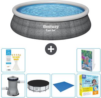 Bestway Piscina Bestway Fast Set Redonda - 457x84 Cm - 7-piezas S198