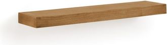 Moycor Estante de pared de madera marrón anch. 90 cm