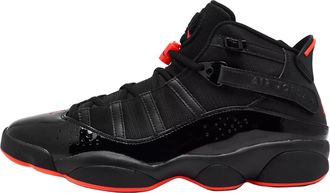Nike Jordan Mens 6 Rings Black Infrared