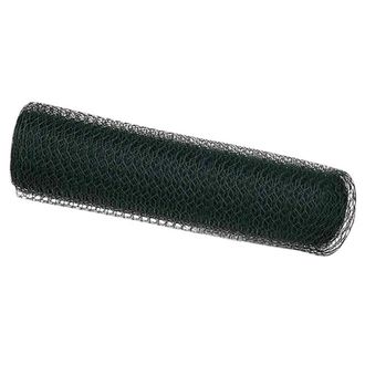 Berkfield Home Hexagon Fence Green 0.6x100 m Steel