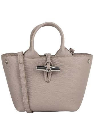Longchamp Le Roseau Xs Leather Handbag