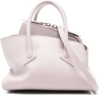 The Attico leather tote bag - women - Calf Leather - One Size - Pink