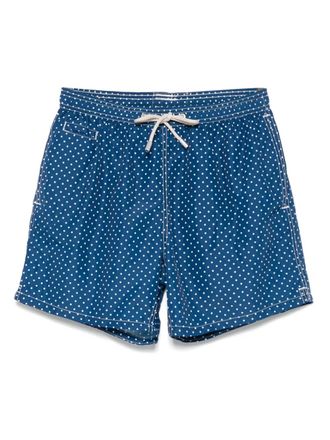 MC2 Saint Barth Zwembroek met print - Blauw