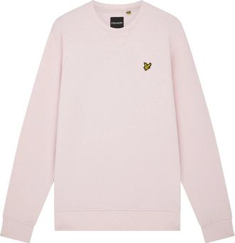 Lyle & Scott Sweatshirt met ronde hals - Heren - Sweatshirts - Roze - XL - Katoen - Hoodies & sweatvesten
