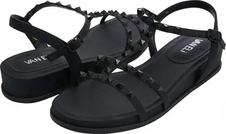 Vaneli Womens Nelina Platform Heel Sandals In Black Milled