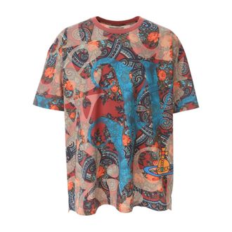 Vivienne Westwood Oversized Tshirt - Heren - T-shirts - Veelkleurig - M - Katoen - Tops