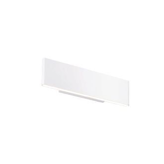 Loops Wall Light Textured White Paint & Frosted Acrylic 2 x 5.5W LED Module