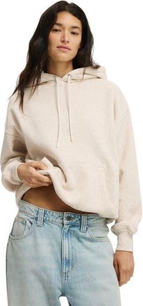 Cotton On Womens Premium Oversized Hoodie in Oatmeal Marle at Nordstrom, Size Xx-Small