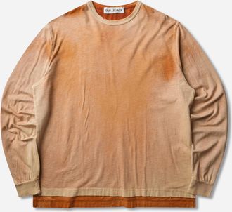 Our Legacy Men s Cruise Longsleeve T-Shirt Sprouting Ocean Print
