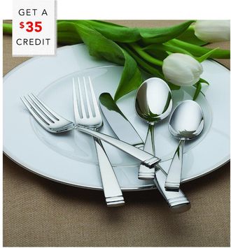 Waterford Conover Flatware 65 Piece Setwith $35 Credit