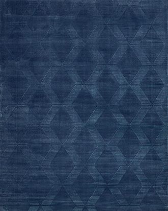Exquisite Rugs Brunello Hand-Loomed Navy Rug, 10 x 14