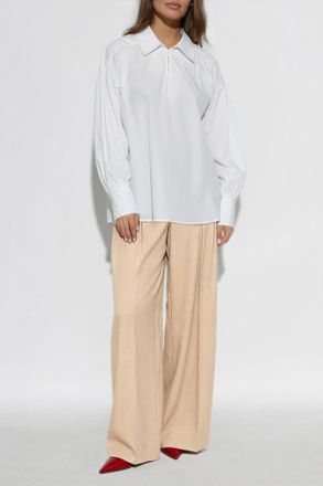 By Malene Birger Leonora Shirt, Womens, White