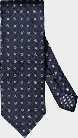 Eton Men & apos;s Floral-Medallion Silk Jacquard Tie