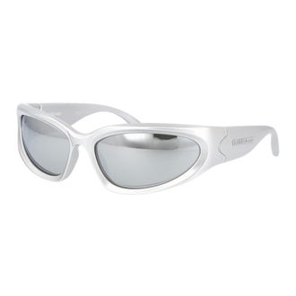Balenciaga Sunglasses, male, Gray, Size: 65 MM Bb0157S Sunglasses