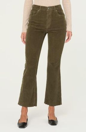 DL1961 Bridget Bootcut High Rise Instasculpt Corduroy Crop Jeans in Trellis at Nordstrom Rack, Size 23