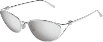 Bottega Veneta BV1330S 002 Womens Sunglasses Size 57