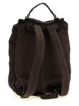 Giorgio Brato Vegetable-Tanned Lambskin Backpack - Brown