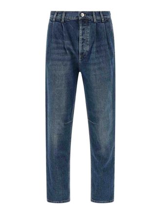 Brunello Cucinelli Blue Comfort Cotton Jeans
