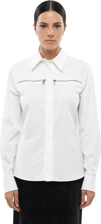 Alexander McQueen White Regular Solid Shirt
