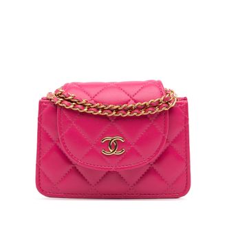Chanel Mini Gequiltede Schoudertas