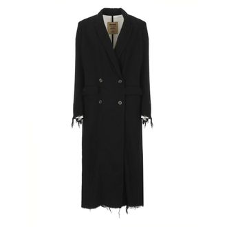 Uma Wang UMA Wang, Dames, Mantels, Zwart, Maat: S Wol