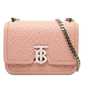 Burberry Pre-owned Burberry Small TB Monogram Embossed Calfskin Chain Shoulder Bag Ladies J1WPKOHZLZ7YVFUQ