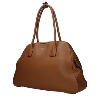 Prada Womens Brown Leather Shoulder Bag