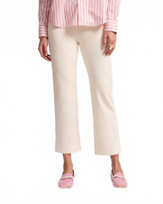 Frances Valentine Wonder High-Rise Pant In Oyster