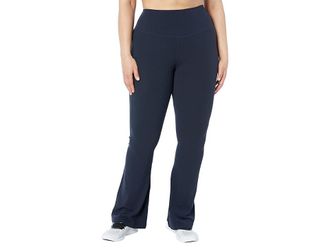 SPLITS59 Raquel High-Waist Airweight Flare Womens Casual Pants Indigo : SM, Spandex/Nylon