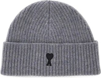 Ami Berretto De Coeur - - Accessories - unisex - Grigio - ONE SIZE