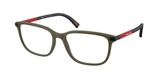 Prada Demo Square Mens Eyeglasses PS 02RV 15X1O1 56