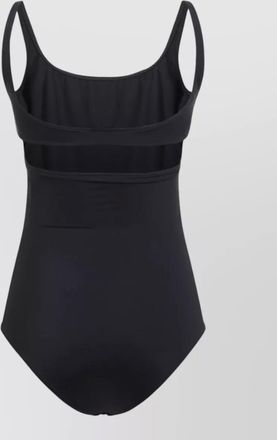 Courr&egrave;ges cutout one-piece swimsuit