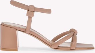 Gianvito Rossi Juno 55 Sandals in Pink Nappa at Nordstrom, Size 34.5