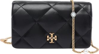 Tory Burch Kira Diamond Quilted Chain Wallet