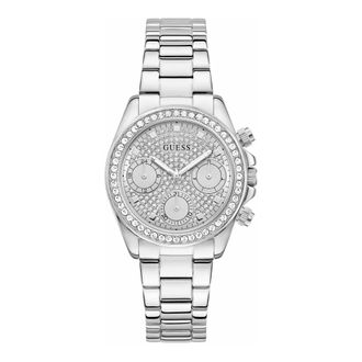 Guess Victoria Horloge - Dames - Accessoires - Grijs - Maat: ONE Size
