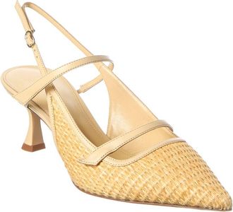 Alexandre Birman Tita 60 Raffia Pump