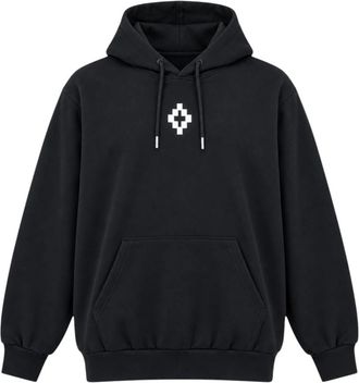 Marcelo Burlon Sudadera con capucha F6Cmmahs 101 Cross - Sweatshirts & Hoodies - Hombre - Negro - XL