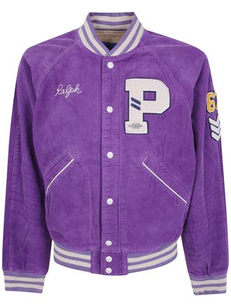 Ralph Lauren Jacket Woven Bomber New Violet Washed