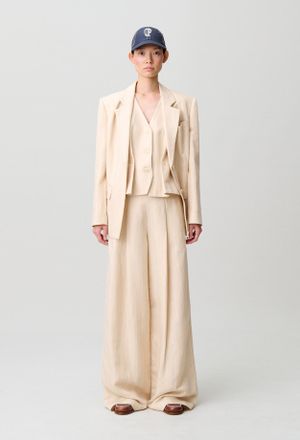 Claudie Pierlot Gilet costume sans manche col V