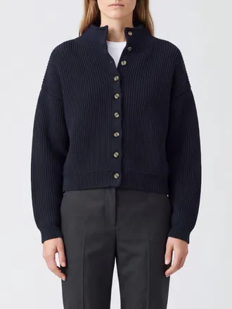 Khaite Cardigan in puro cashmere con collo a imbuto e bottoni