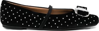 Ferragamo Ballerine con fibbia Vara - Nero