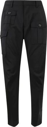 Dsquared2 Broeken, Heren, Zwart, M, Denim, Casual Denim Broek