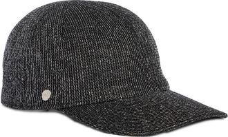Vince Camuto Metallic Paper Packable Baseball Cap in Black at Nordstrom Rack