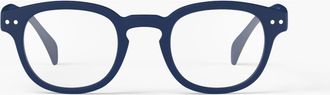 Izipizi C 49mm Square Reading Glasses in Navy Blue at Nordstrom, Size +1.00