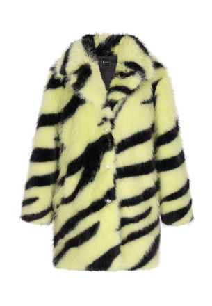 Faina jas Dames Limoen Zwart