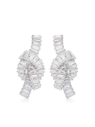 Swarovski Matrix earrings - Silver