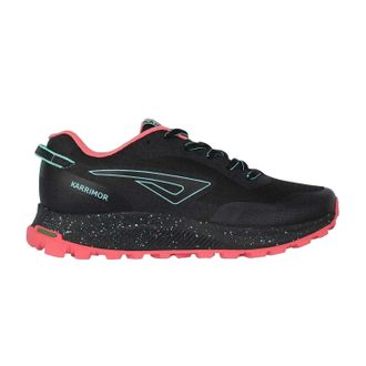 Karrimor Tempo-trailhardloopschoenen voor dames (Zwart/roze)