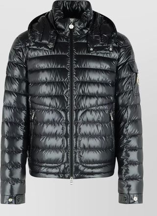 Moncler lauros short hooded down jacket polyester
