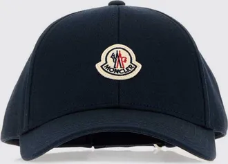 Moncler Cappello da baseball in cotone con logo