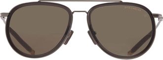 Dita Eyewear LANCIER Green Pilot Unisex Sunglasses LSA-441 03 56